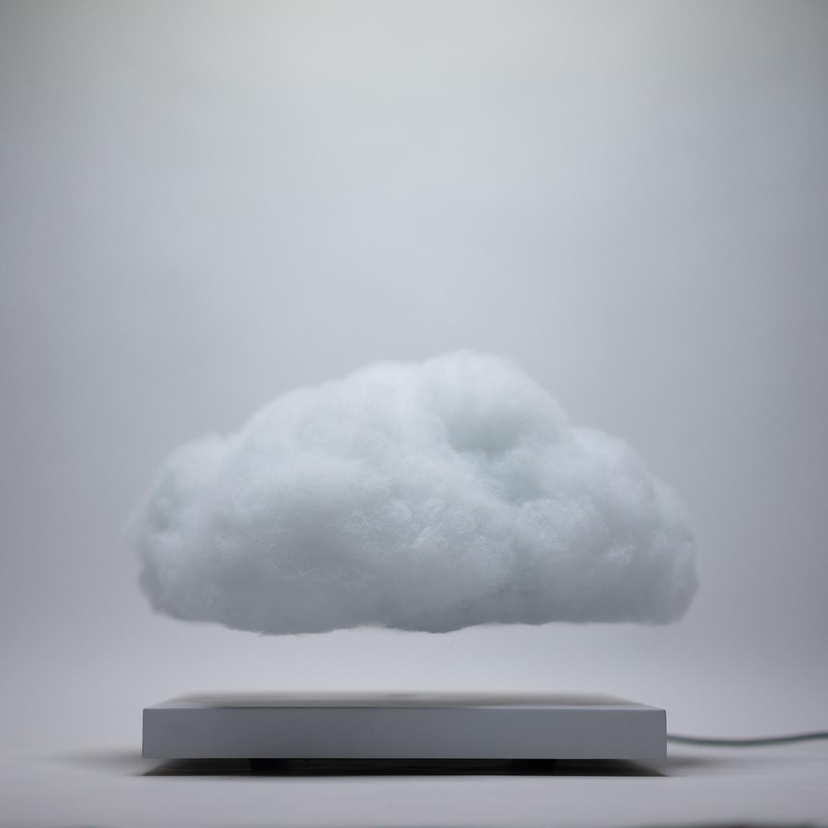 浮遊する雲の置物：FLOATING CLOUD | block.fm