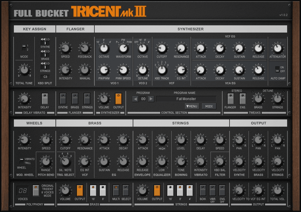 無料プラグイン】80年代Korgのマニアックなシンセ「Trident Mk2」の