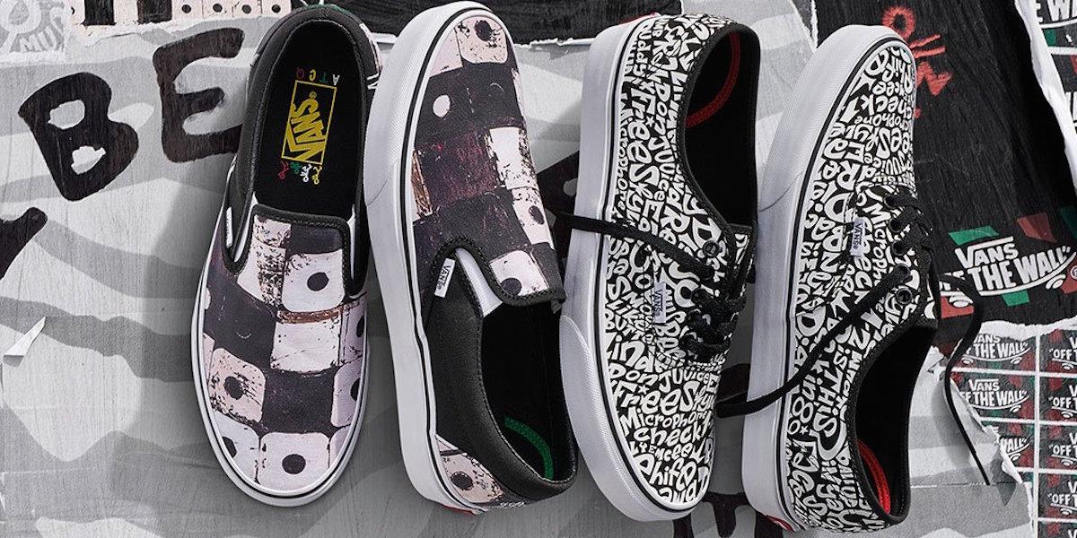 伝説のラップグループ「A TRIBE CALLED QUEST」と「VANS」のコラボ 