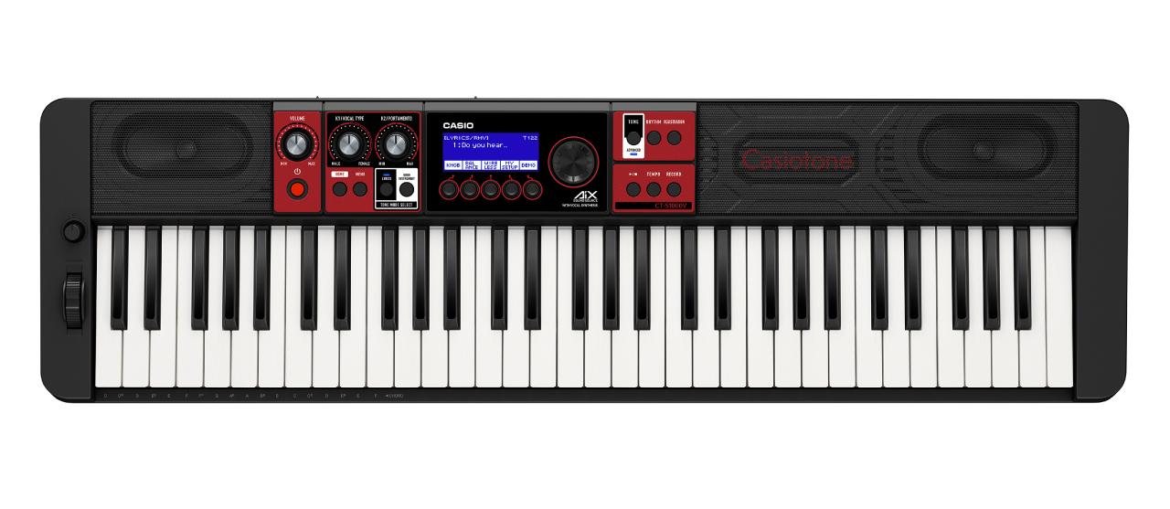 CASIO、歌声を演奏できる電子キーボード「CT-S1000V」をリリース 