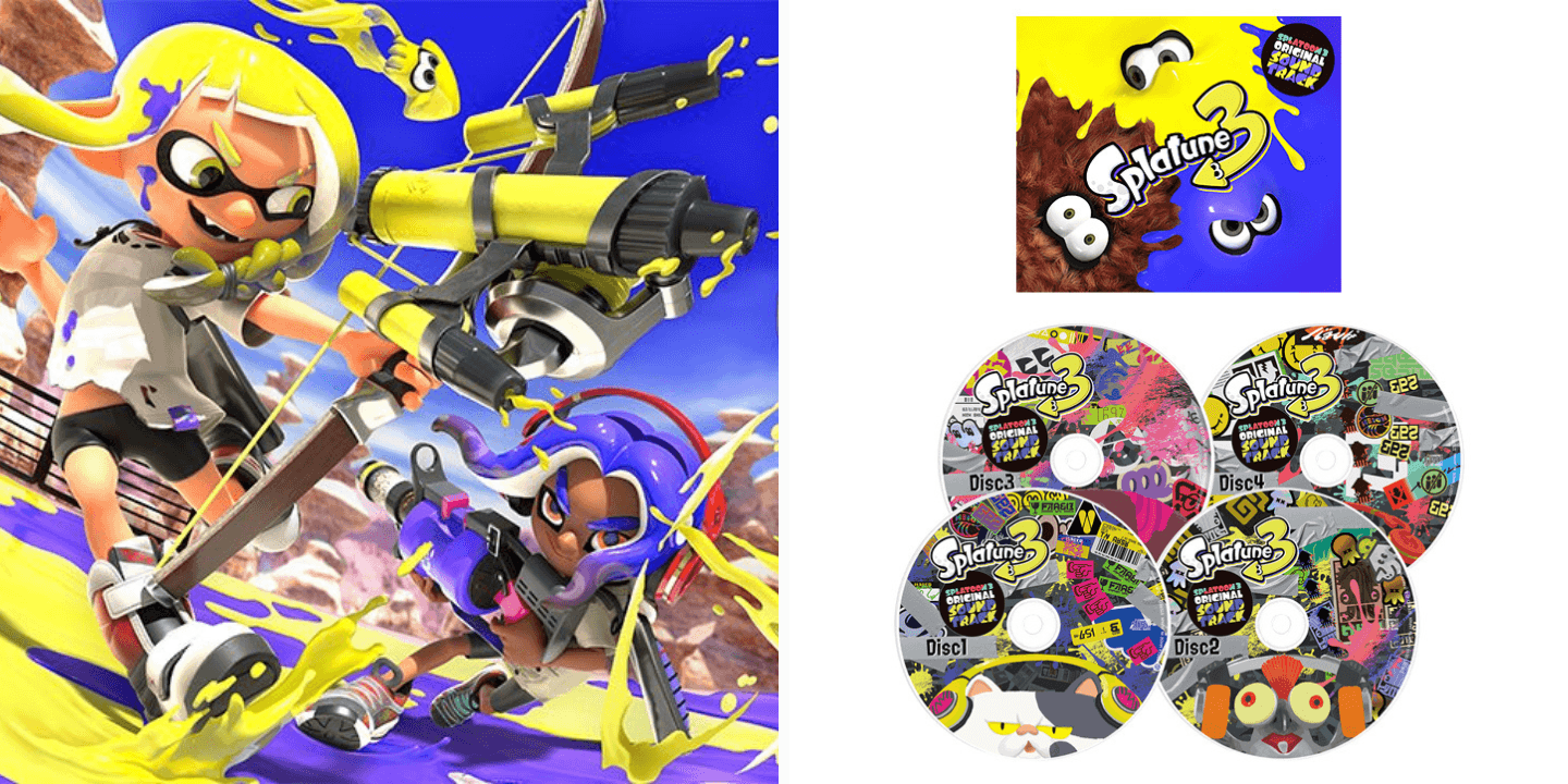 スプラトゥーン3 サウンドトラック＋特典セット Amazon | Splatoon3 ORIGINAL SOUNDTRACK -Ordertune- | スプラ