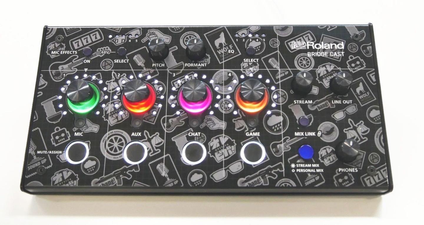 Rolandが人気ゲーム配信者グループ「オレビバ！」とコラボ。オリジナル 