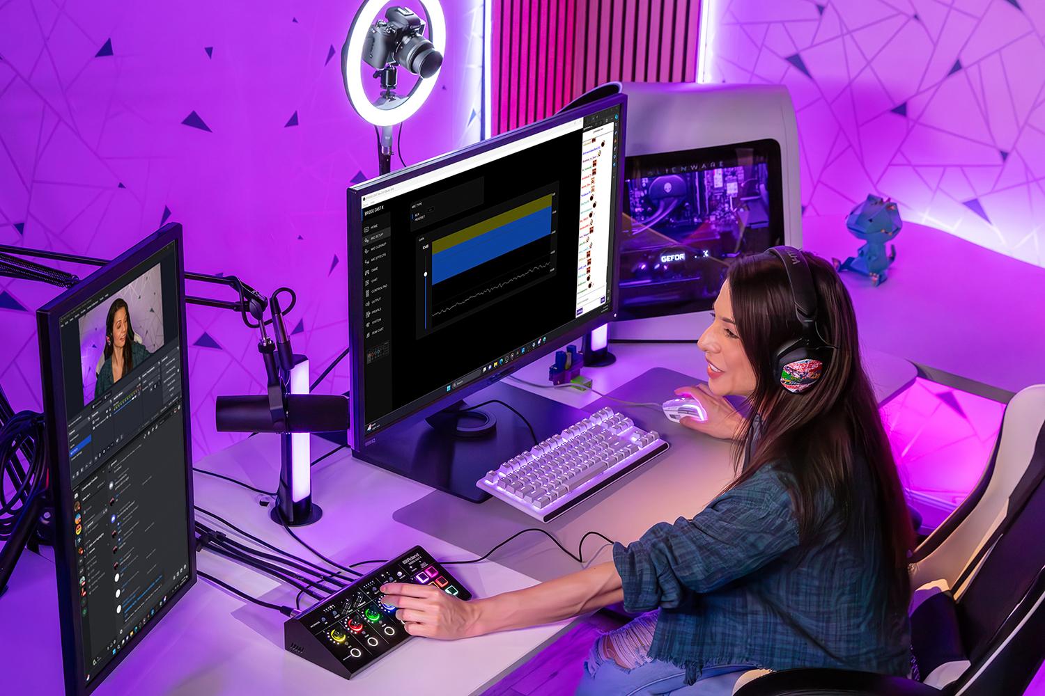 Roland、ゲーム配信用ビデオキャプチャー付きオーディオミキサー 