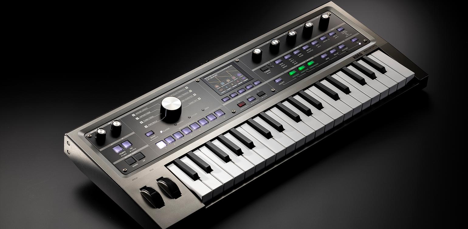 KORG、人気コンパクトシンセ「microKORG」の後継モデルを発表！ | block.fm